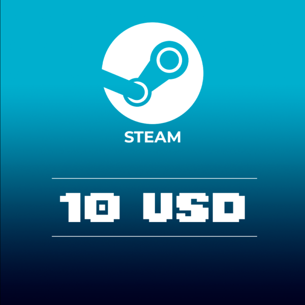 SALDO STEAM 10 USD
