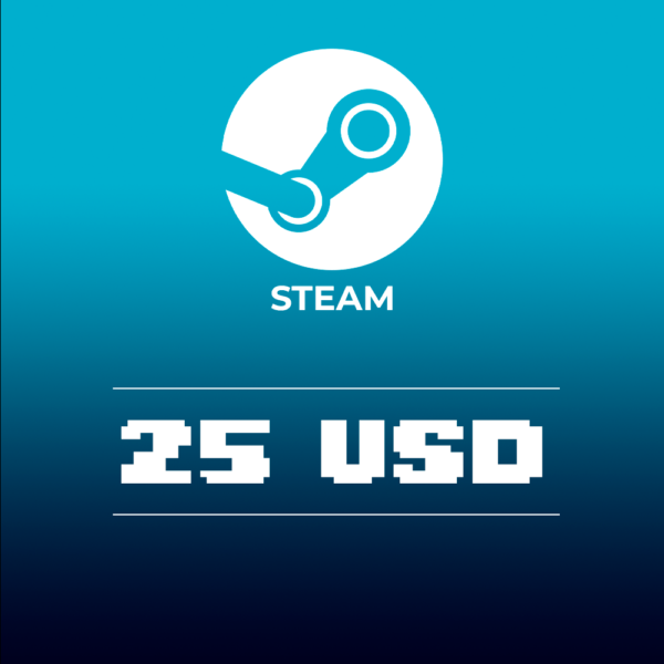 SALDO STEAM 25 USD