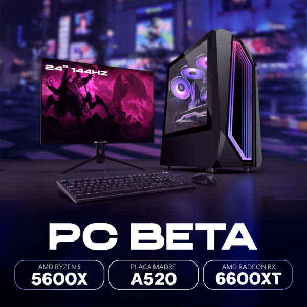 PC BETA PC BETA RYZEN 5 5600X | RX 6600XT