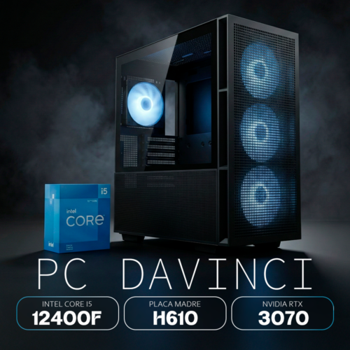 PC DAVINCI CORE I5 12400F | RTX 3070