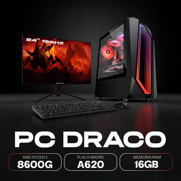 PC DRACO RYZEN 5 8600G | A620