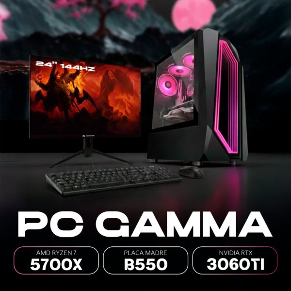 PC GAMMA PC GAMMA RYZEN 7 5700X | RTX 3060TI
