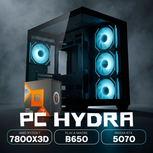 PC HYDRA RYZEN 7 7800X3D | RTX 5070