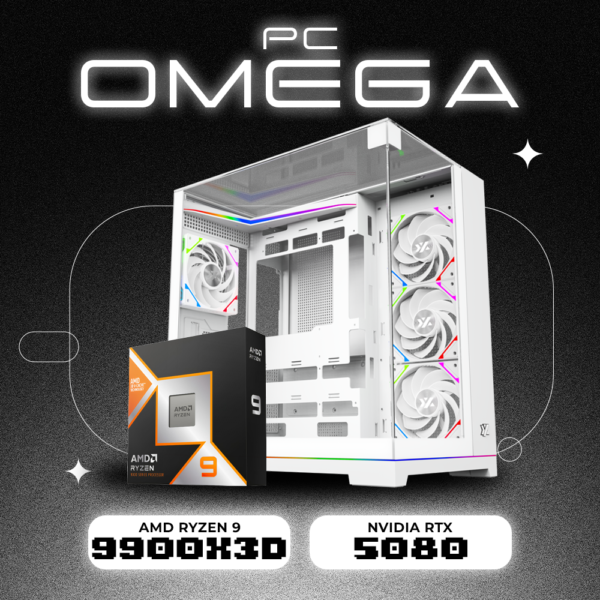 PC OMEGA RYZEN 9 9900X3D | X870 | RTX 5080