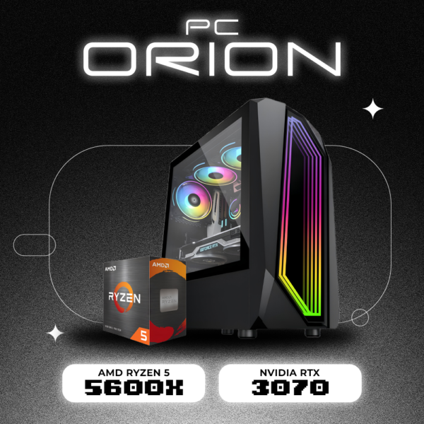 PC ORION RYZEN 5 5600X | B550M | RTX 3070