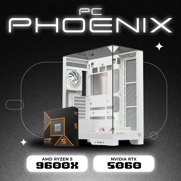 PC PHOENIX RYZEN 5 9600X | B650M | RTX 5060