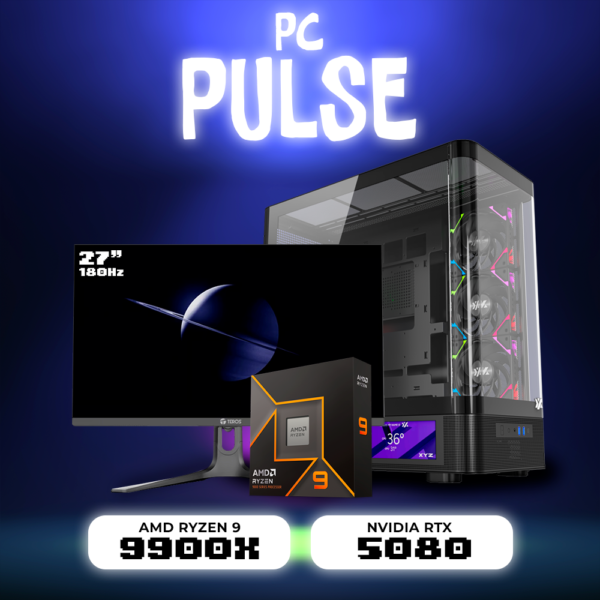 PC PULSE RYZEN 9 9900X | X870 | RTX 5080