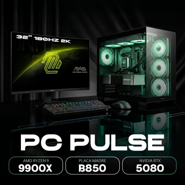 PC PULSE PC PULSE RYZEN 9 9900X | RTX 5080
