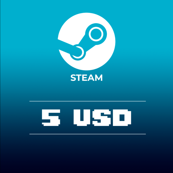 SALDO STEAM 5 USD