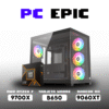PC EPIC RYZEN 7 9700X | B650M | RX 9060XT
