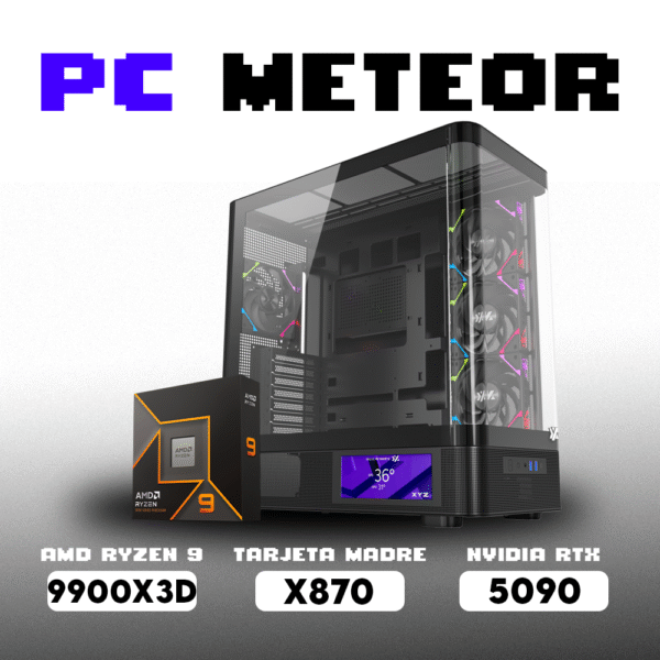 PC METEOR RYZEN 9 9900X3D | X870 | RTX 5090