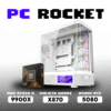 WHITEPCEXT ROCKET-1 PC ROCKET RYZEN 9 9900X | X870 | RTX 5080