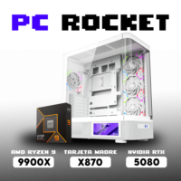 PC ROCKET  RYZEN 9 9900X | X870 | RTX 5080