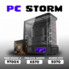 WHITEPCEXT STORMS PC STORM RYZEN 7 9700X | X870 | RTX 5070