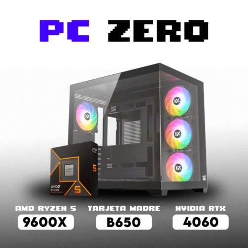 PC ZERO RYZEN 5 9600X | B650M | RTX 4060