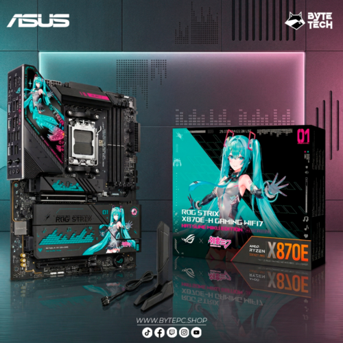 ROG STRIX X870E-H GAMING HATSUNE MIKU EDITION