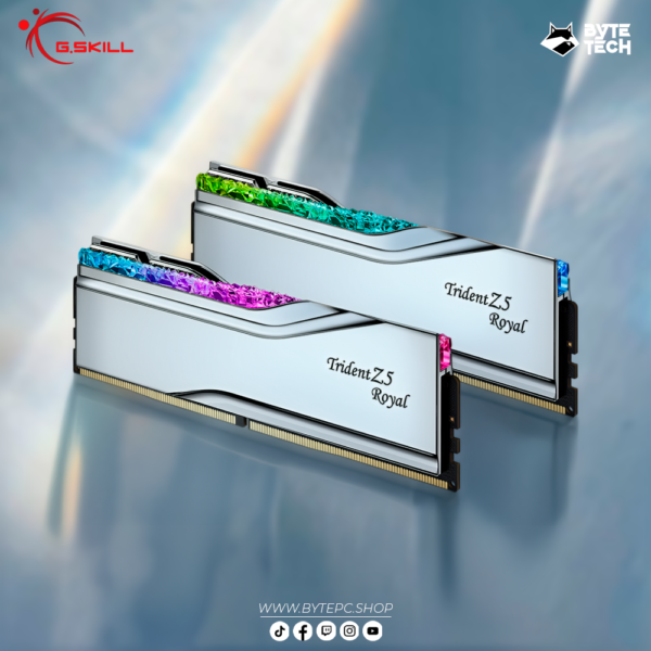 G.SKILL TRIDENT Z ROYAL DDR4 3600MHz 64GB (2X32GB) 3600MHZ