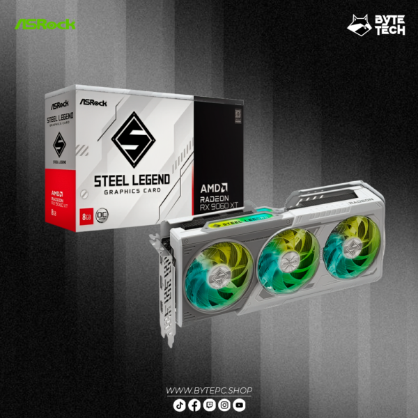 ASROCK STEEL LEGENDS RX 9060XT 8GB