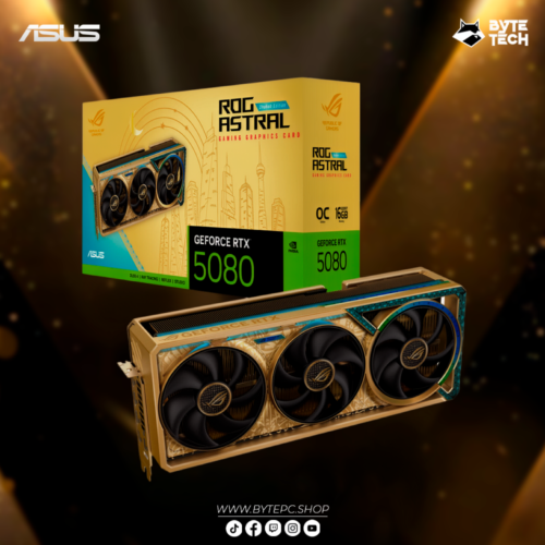 ASUS ROG ASTRAL RTX 5080 16GB DHAHAB CORE OC EDITION