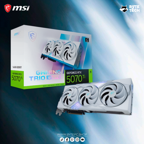 MSI GAMING TRIO WH RTX 5070TI 16GB