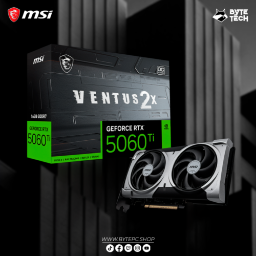 MSI VENTUS 2X RTX 5060TI 16GB