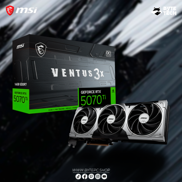 MSI VENTUS 3X RTX 5070TI 16GB