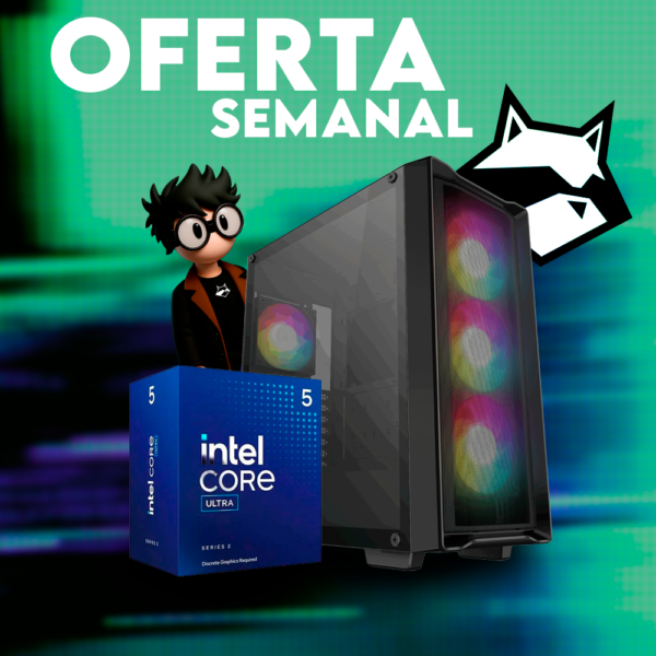 INTEL ULTRA 5 255 | RX 9060XT 16GB