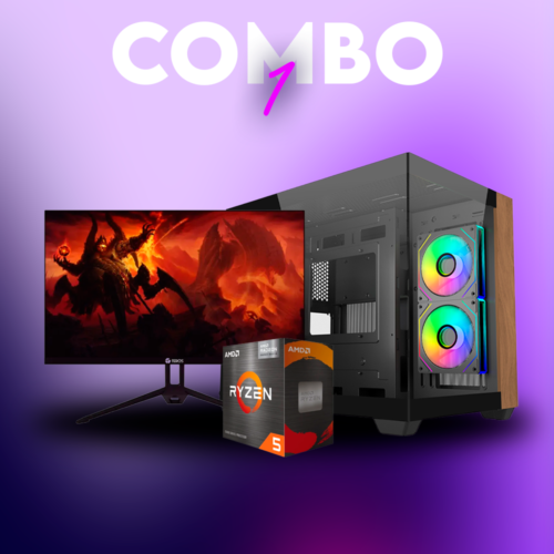 AMD RYZEN 5 5600GT | MONITOR 24" 100HZ