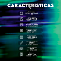 INTEL ULTRA 5 255 | RX 9060XT 16GB