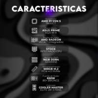 AMD RYZEN 5 5600GT  | A520