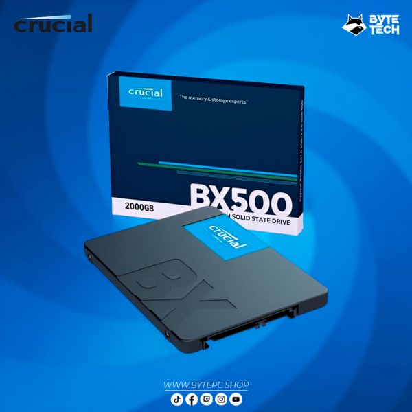 CRUCIAL SSD BX500 2TB