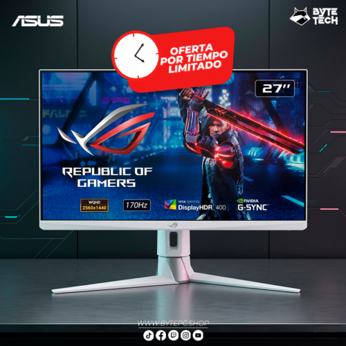 OFEF66 OFERTA ASUS ROG STRIX 27" 170HZ (2560X1440)