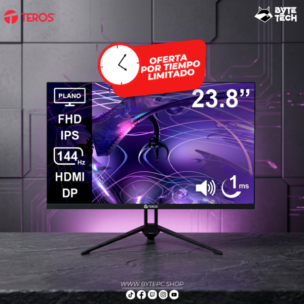 OFERTA TEROS 23.8" IPS 144HZ