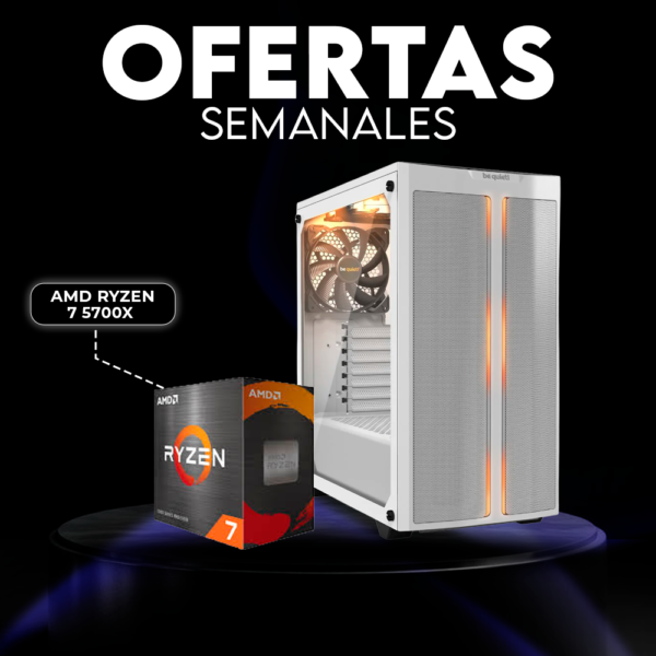 PROMO RYZEN 7 5700X | RX 6700XT 12GB - RTX 3070 8GB